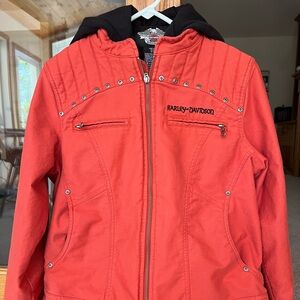 Harley Davidson 2 in 1 coat